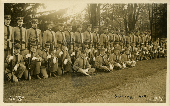 Cadet Corps B,  1912