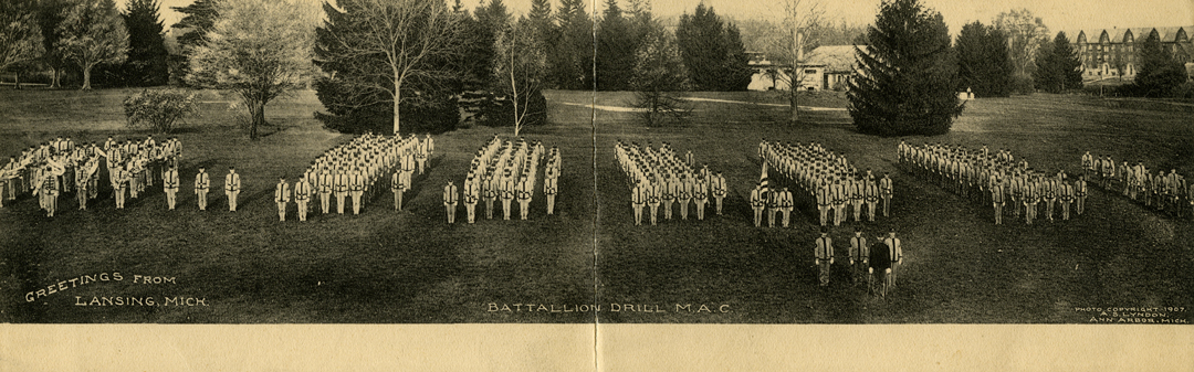 Battallion Drill, 1907