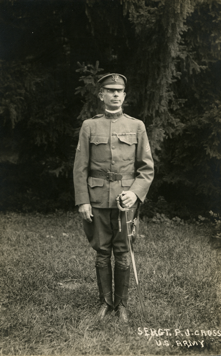 Sergeant Paddy Cross, ca. 1910