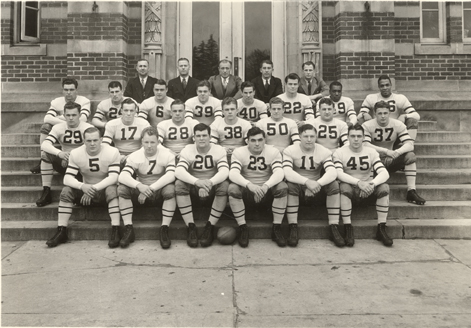 Varsity Football Team, 1933