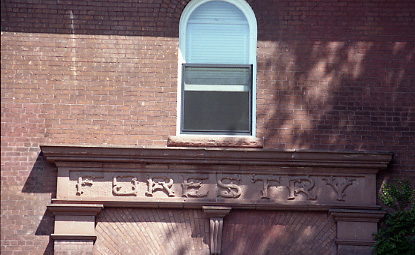 Front Sign on the Forestry Building, undated