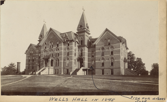 Old Wells Hall, 1895