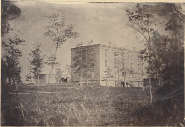 College and Boarding Hall, 1857