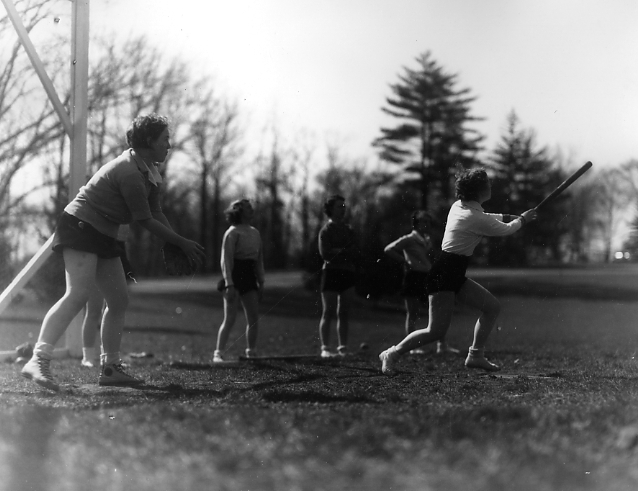 Women's softball, 1936
