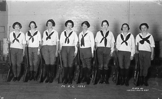 Women's Rifle Team, 1921
