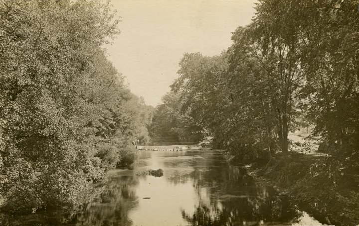 The Red Cedar River, 1913