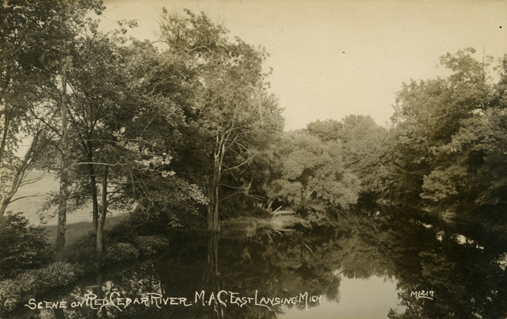 The Red Cedar River, date unknown