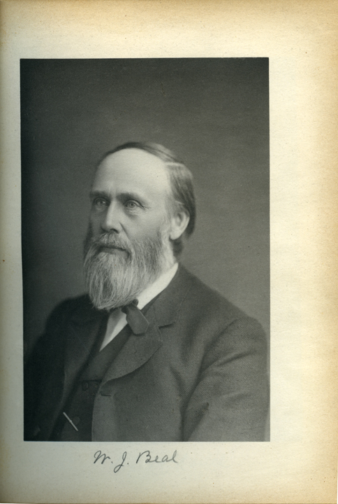 William J. Beal, 1886