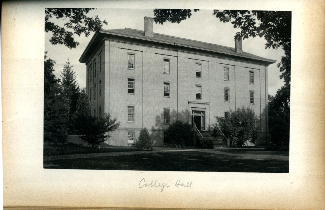 M.A.C. College Hall, 1886
