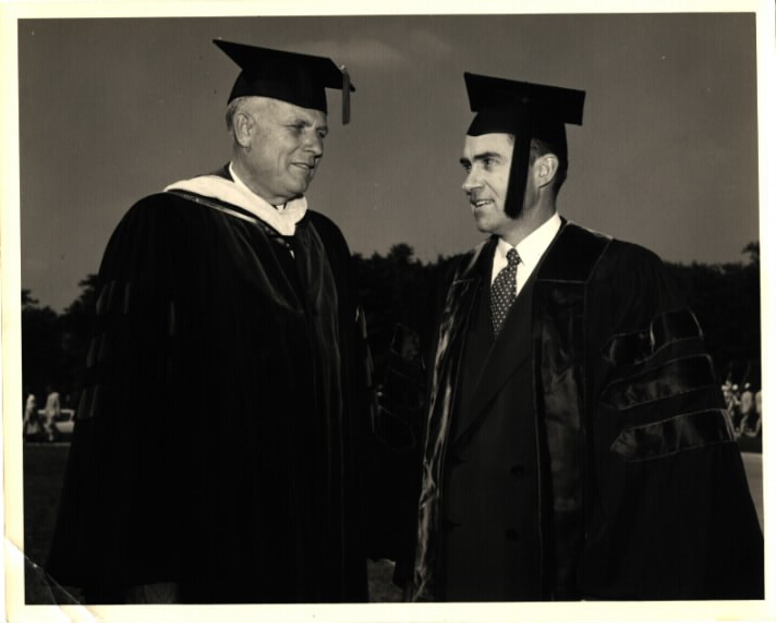 Richard Nixon and President Hannah, 1957