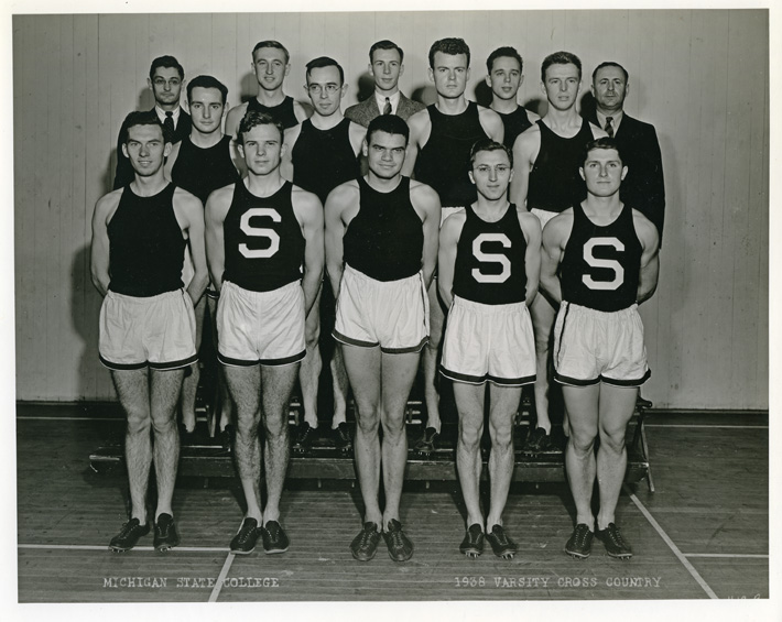 Varsity Cross Country Team, 1938 