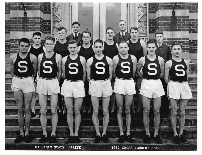 Varsity Cross Country Team, 1937