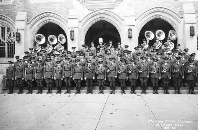 Michigan State College Military Band, 1931