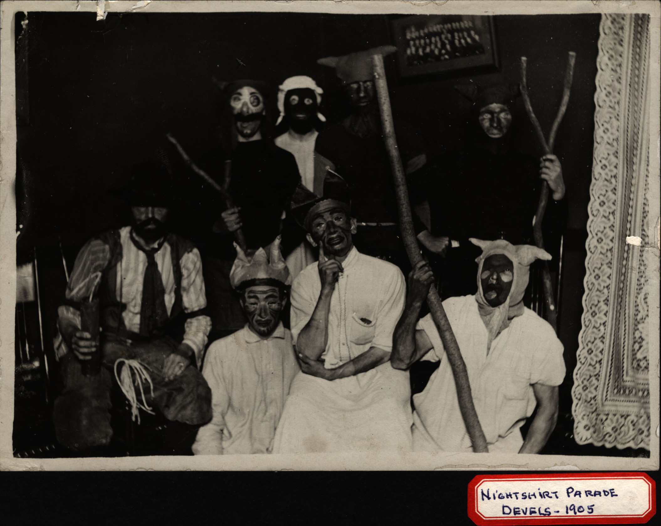 Nightshirt Parade Devils, 1905