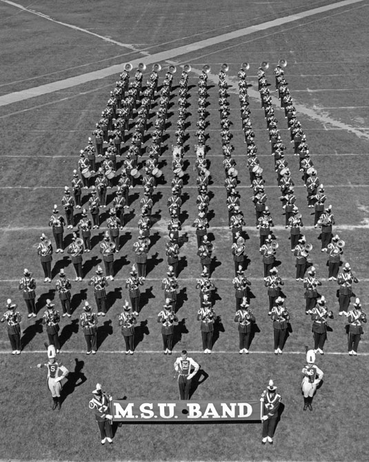 MSU Marching Band, 1962