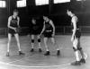 Michigan State Basketball practice. 1930s.