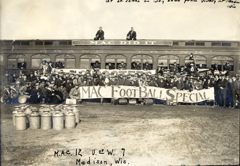 Returning Home After Victory at Madison, Wisconsin, 1913