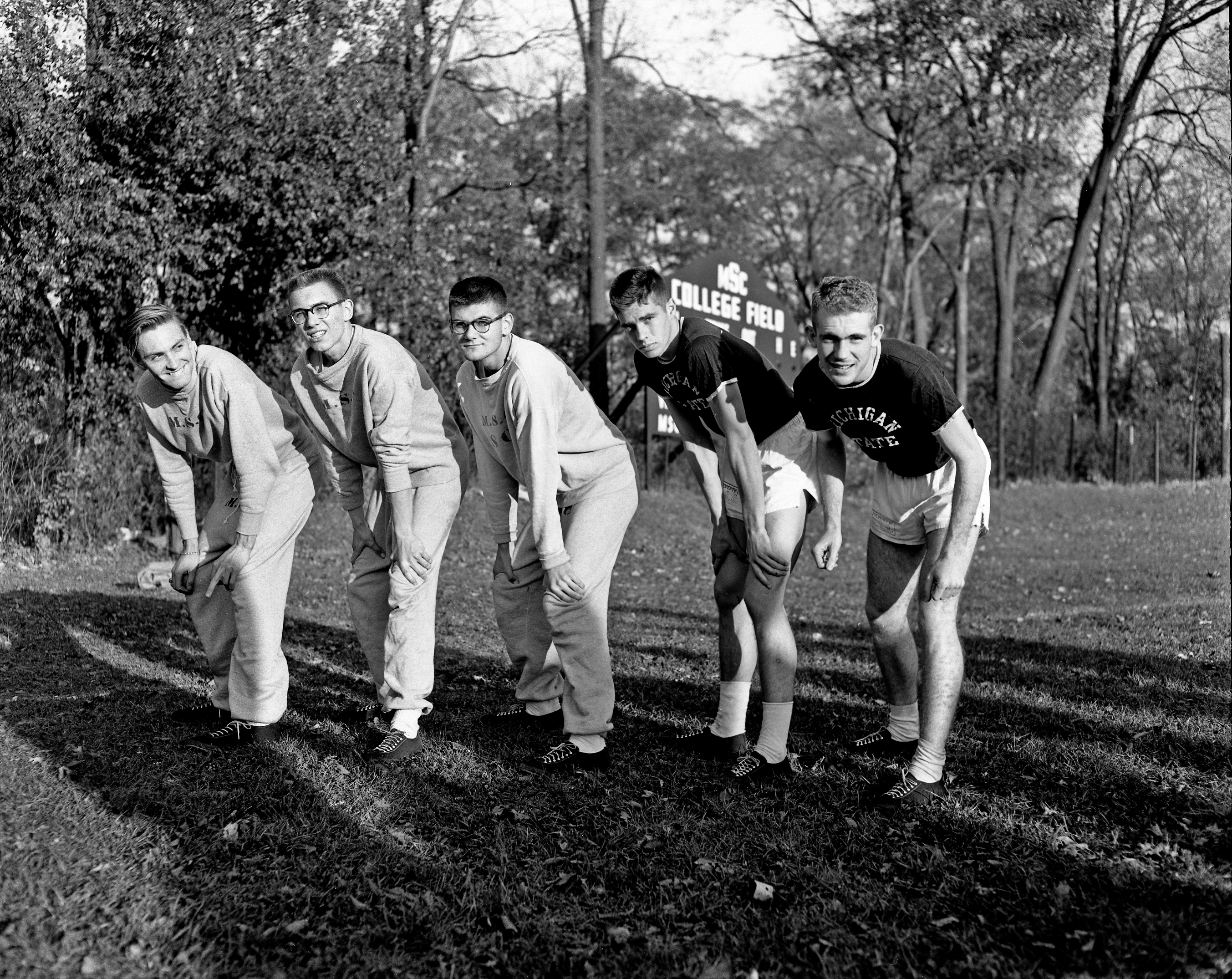 Track and Cross Country runners, 1951