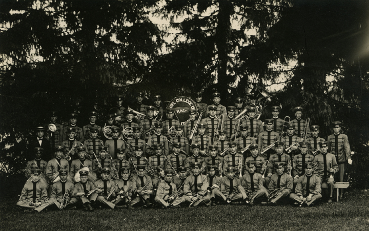 Group Picture of the Military Band, 1915