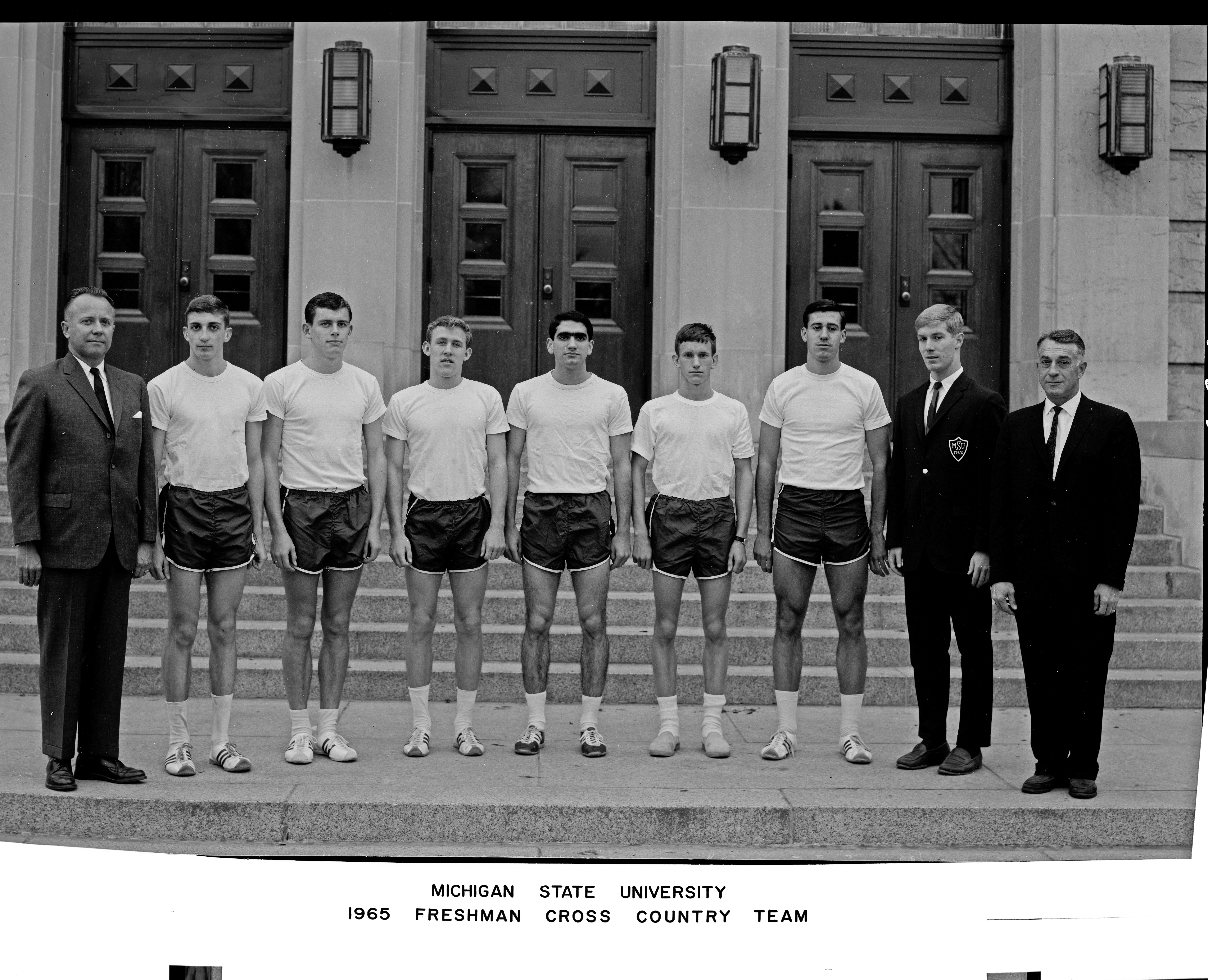 Freshman Cross Country Team Photo, 1965
