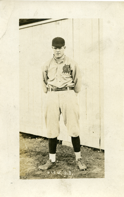 Fick, short stop, M.A.C. baseball team, 1910s