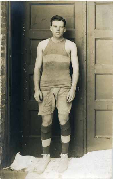 McKenna, M.A.C. basketball team member, circa 1909