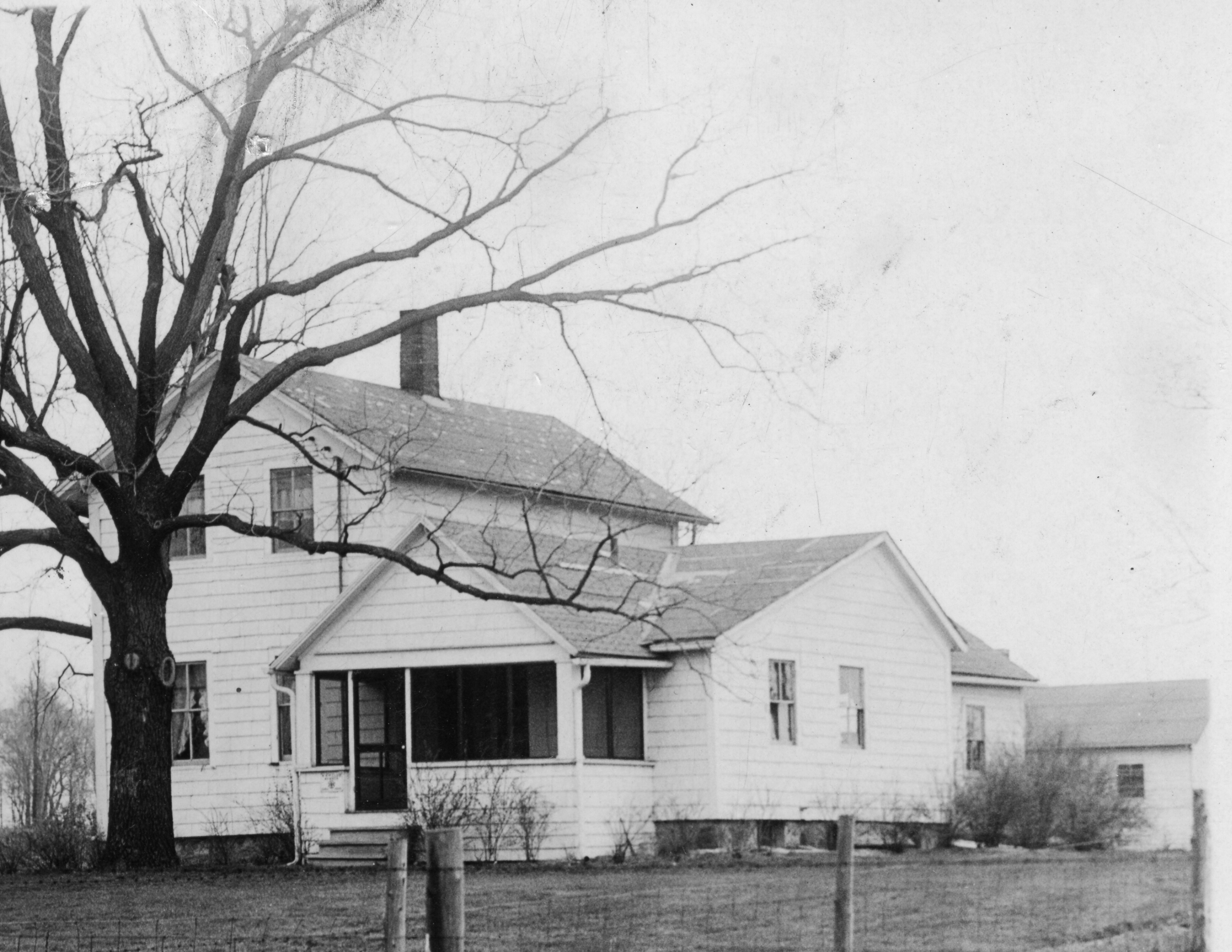 Photograph of Gidley family farm home