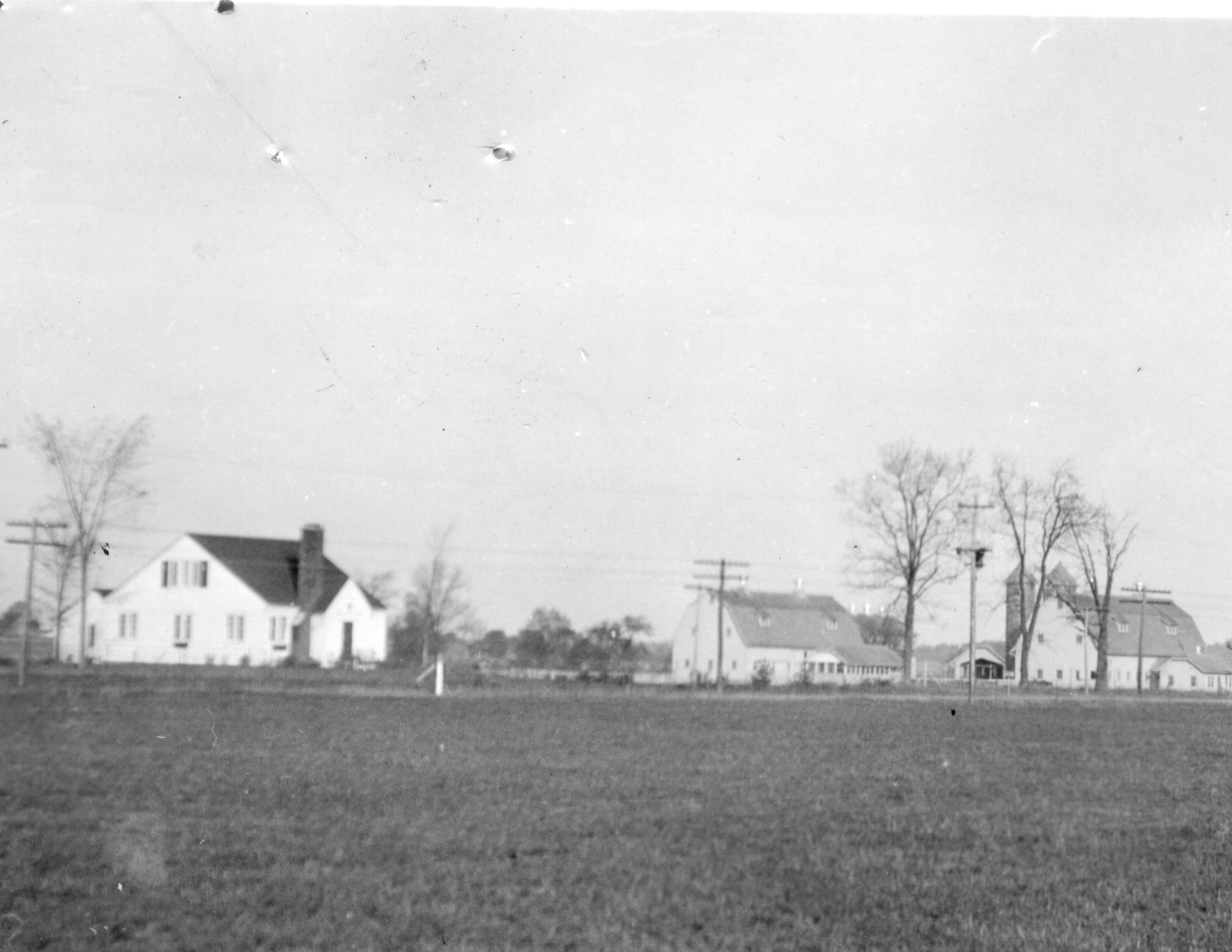 Photograph of the McCrary family farm home