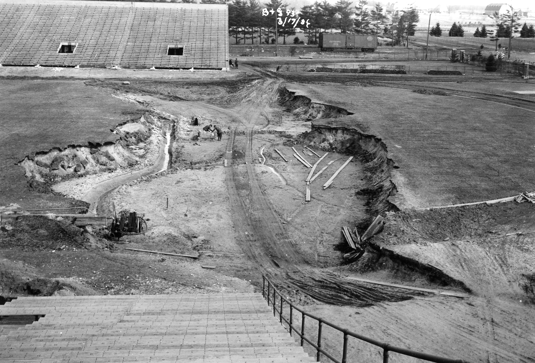 Stadium Construction, 1936