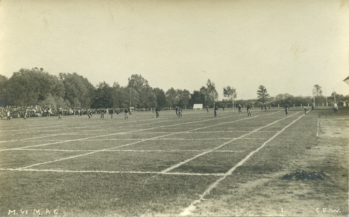 M.A.C.-University of Michigan football game, 1908