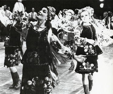 Ukrainian Dance Troupe performs, 1966-1967