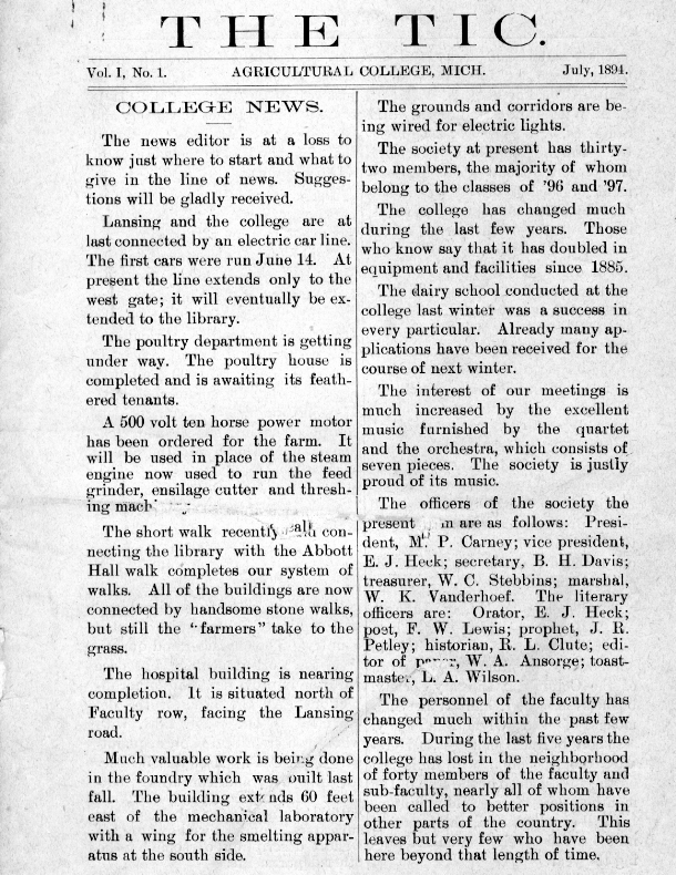 The Tic; No.08, June 10, 1921