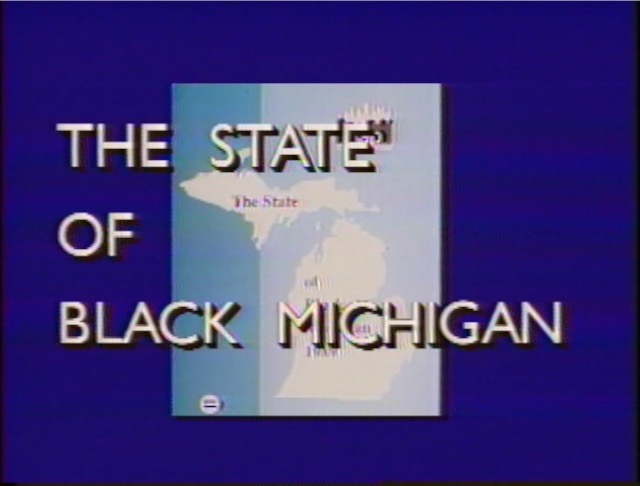 The State of Black Michigan, 1989