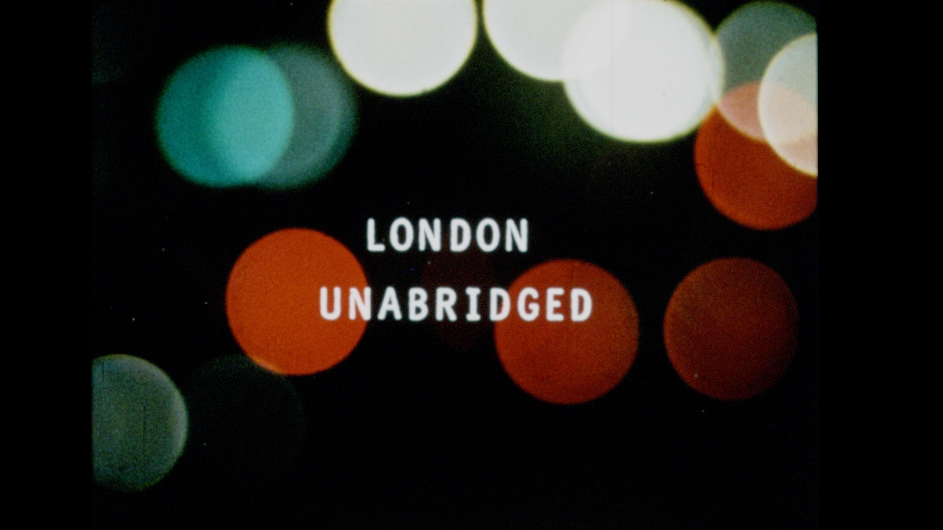 London Unabridged, 1968