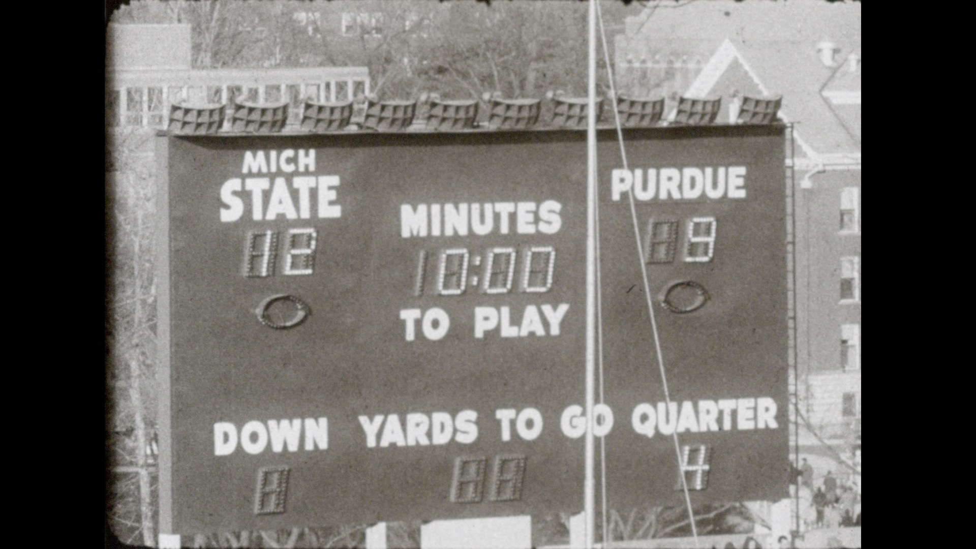 MSU Football vs. Purdue, 1956