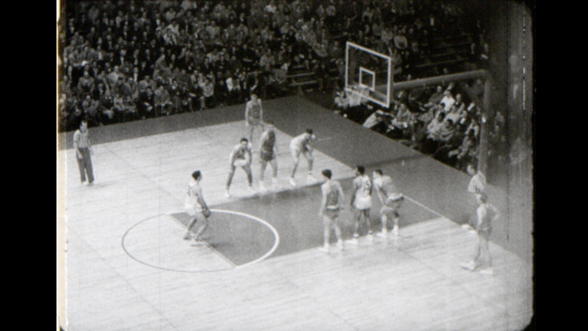 MSU Basketball vs. Notre Dame, 1955 (2nd half)