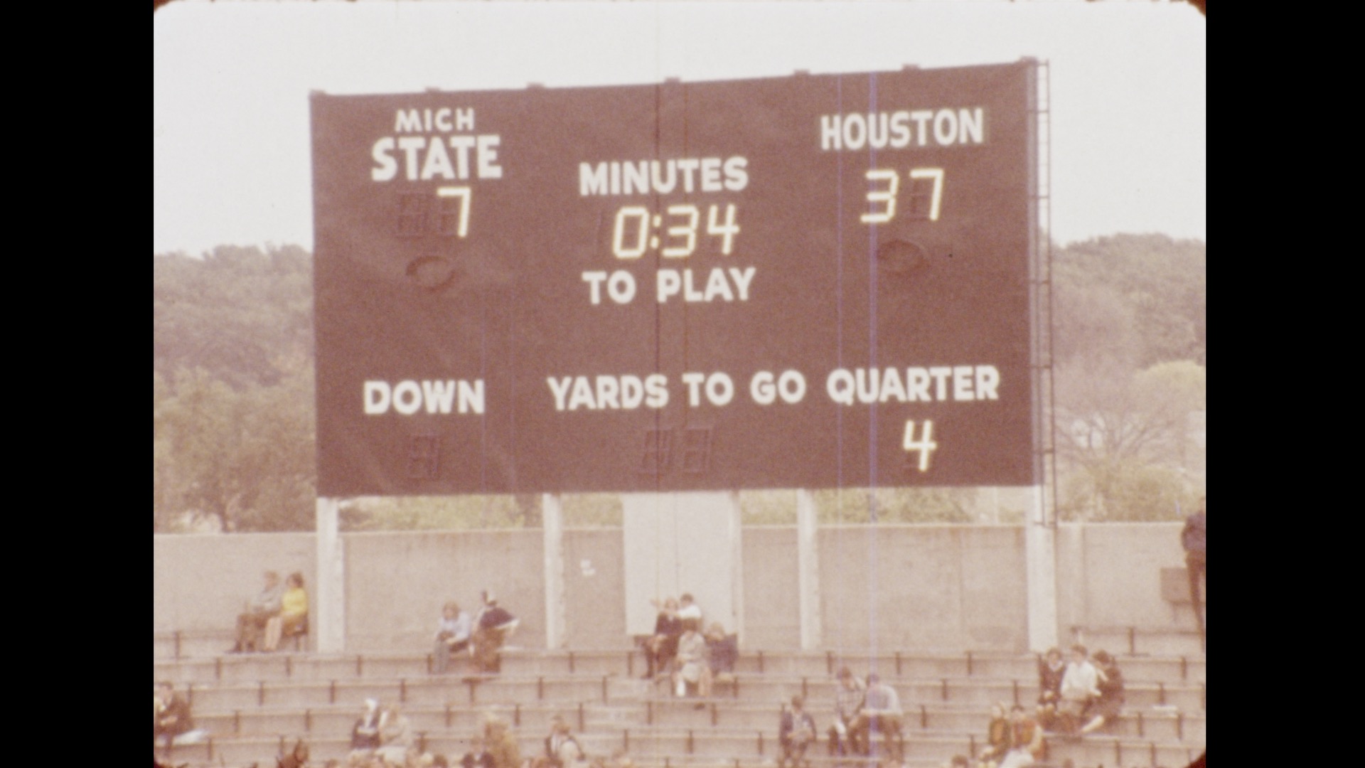 MSU Football vs. Houston, 1967
