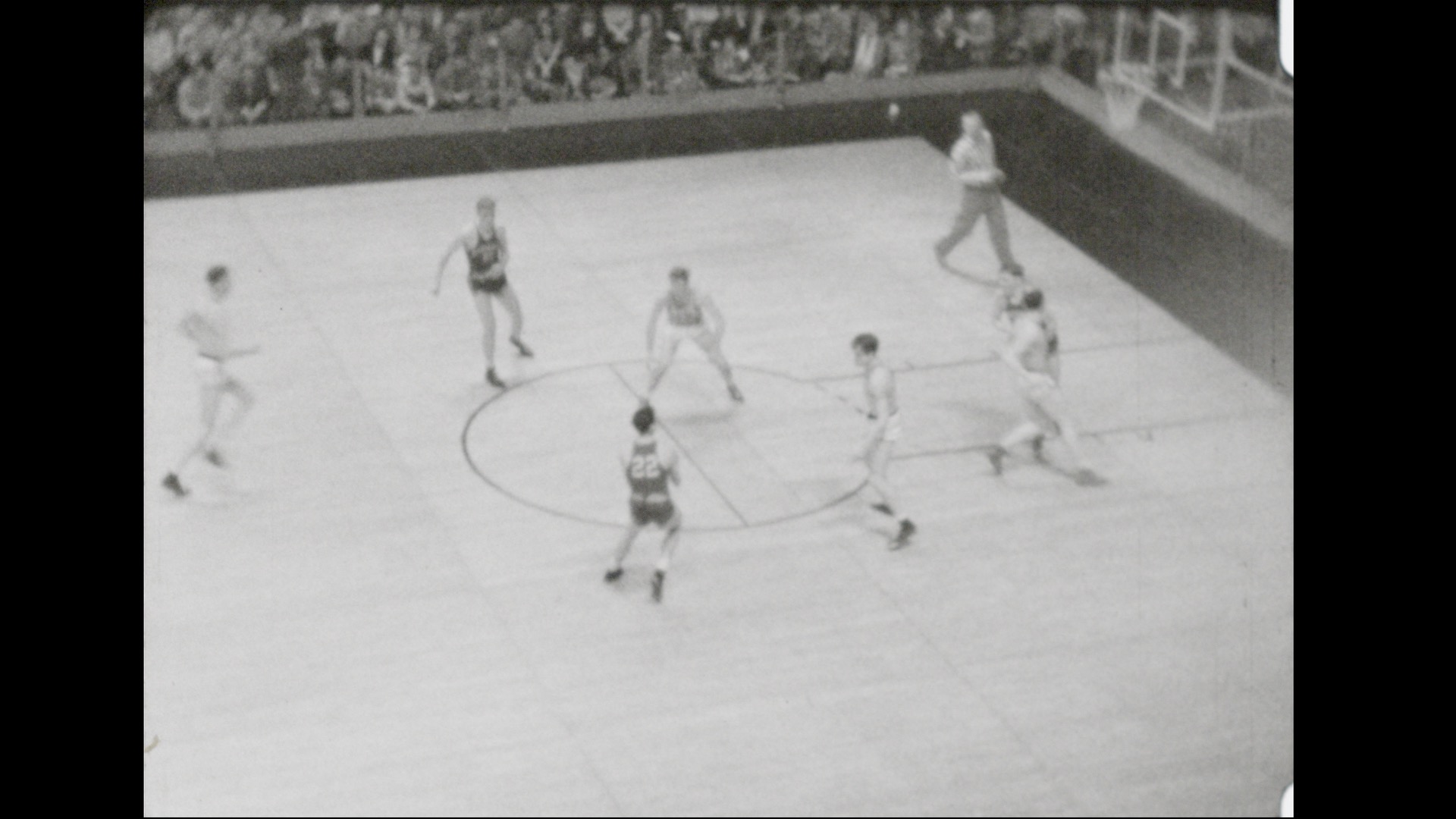MSC Basketball vs. Wisconsin, 1946 (2nd half)