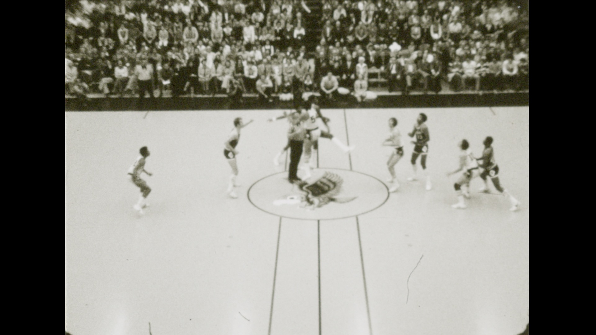 MSU Basketball vs. Iowa (away), 1977