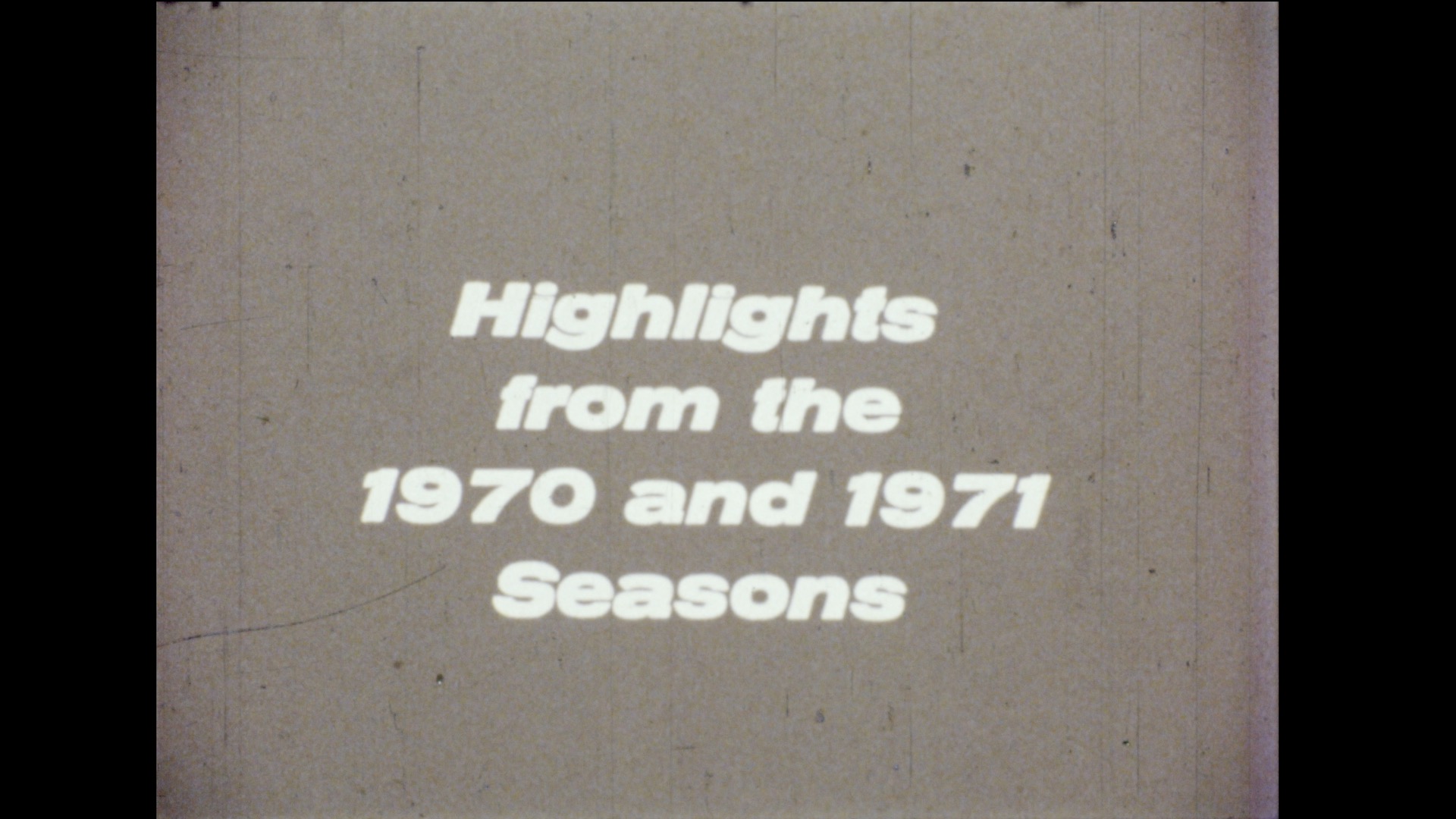 Spartan Marching Band: Highlights of the 1970-1971 Seasons