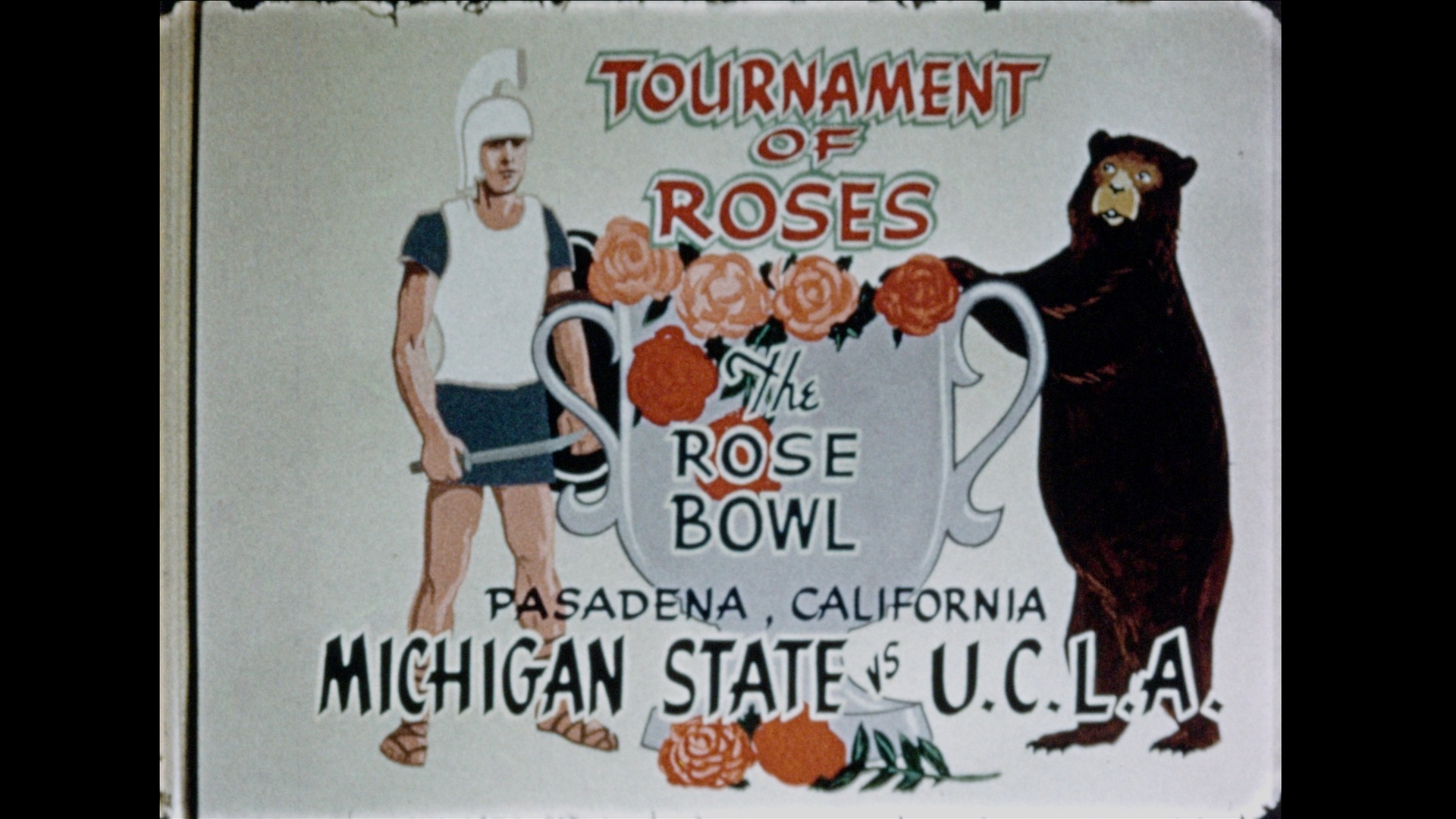 Tournament of Roses Parade and Rose Bowl Game, 1956