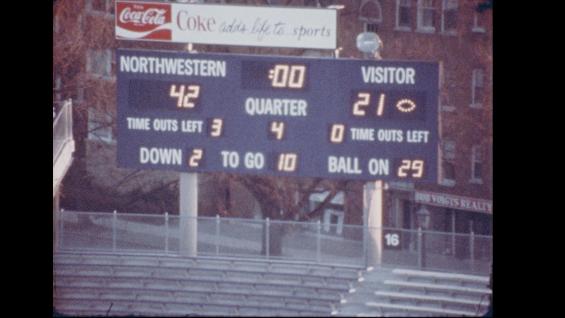 MSU Football vs. Northwestern, 1976
