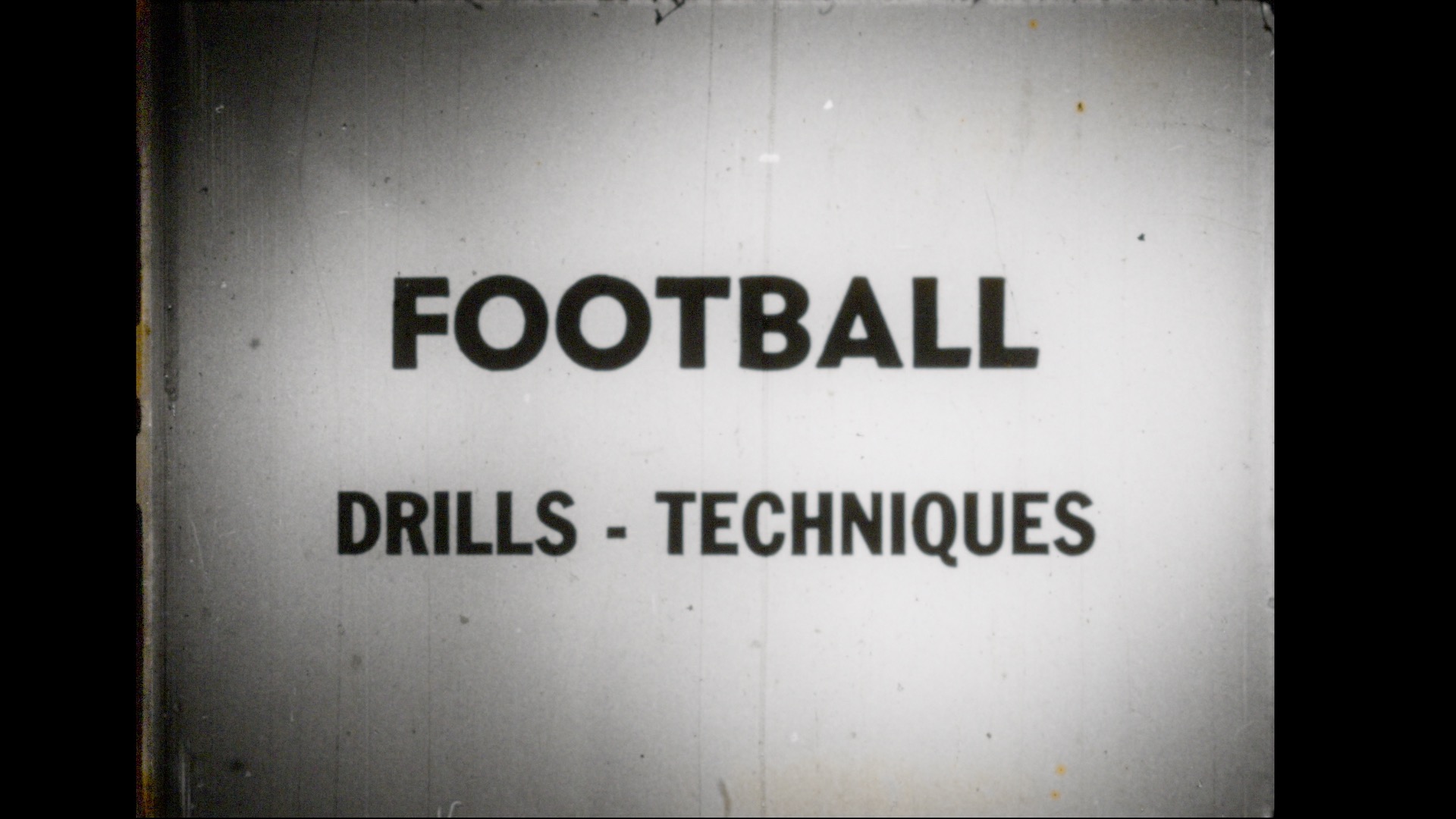 Football Drills & Techniques, circa 1954