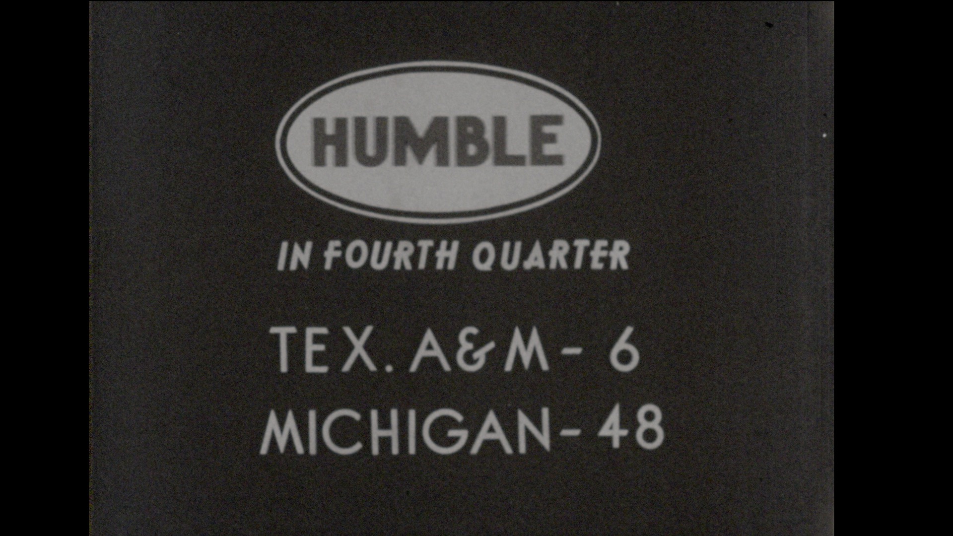 MSC Football vs. Texas A&M, 1952