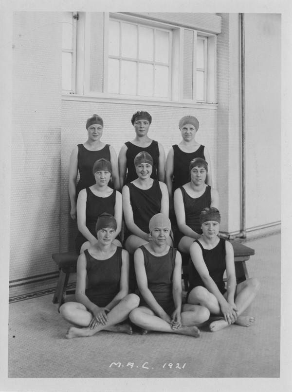 Female Swimmers, 1921