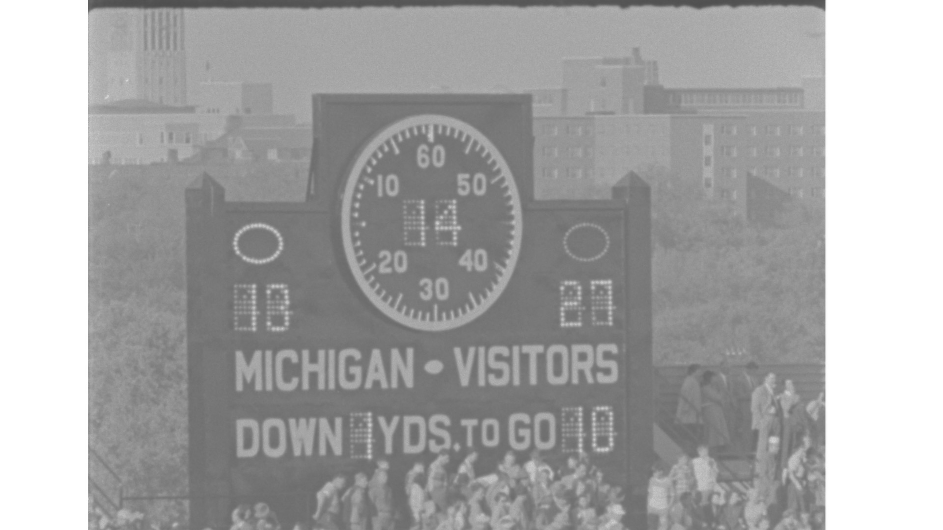 MSC Football vs. Michigan, 1952