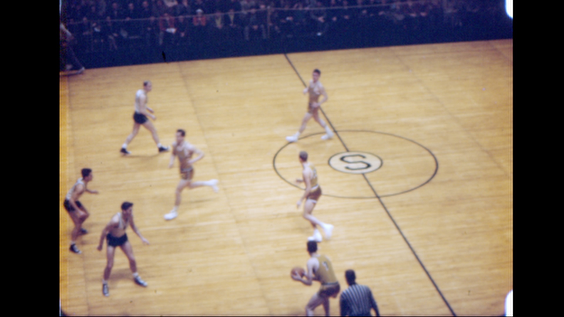 MSC Basketball vs. Notre Dame, 1950