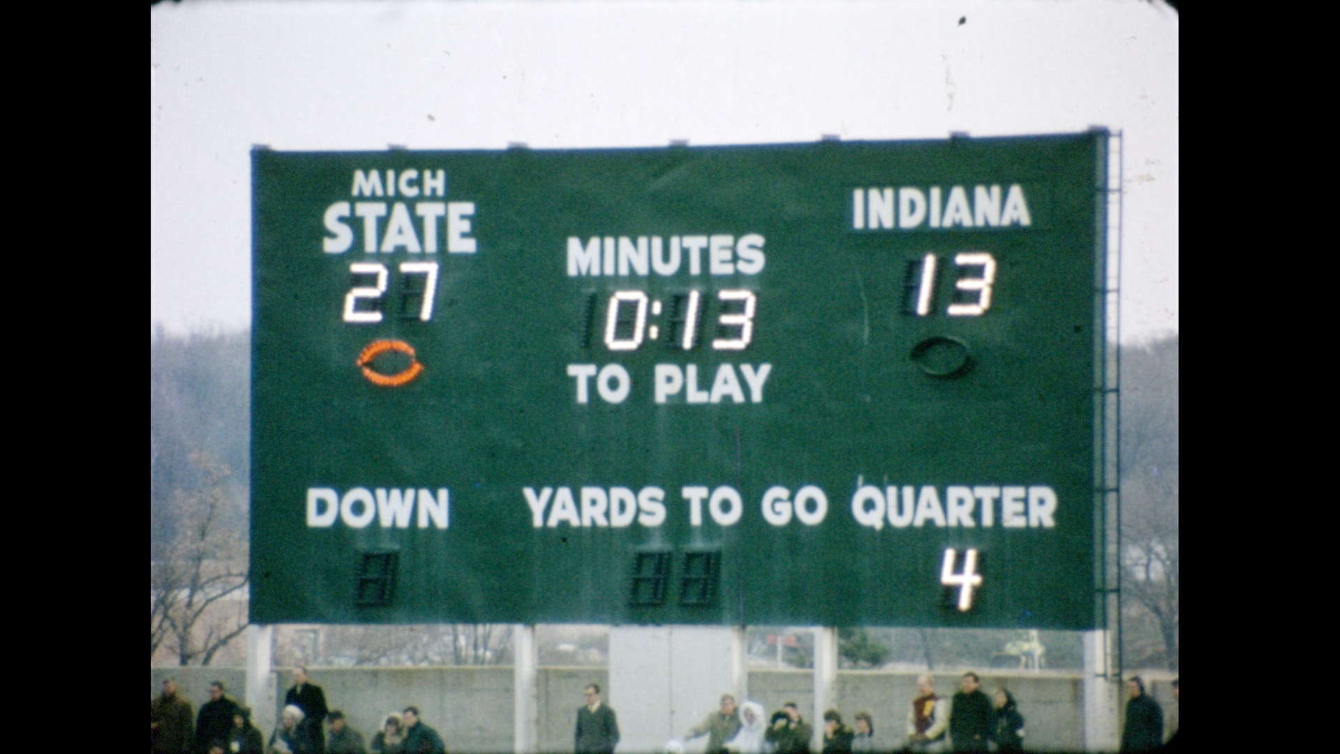 MSU Football vs. Indiana, 1965