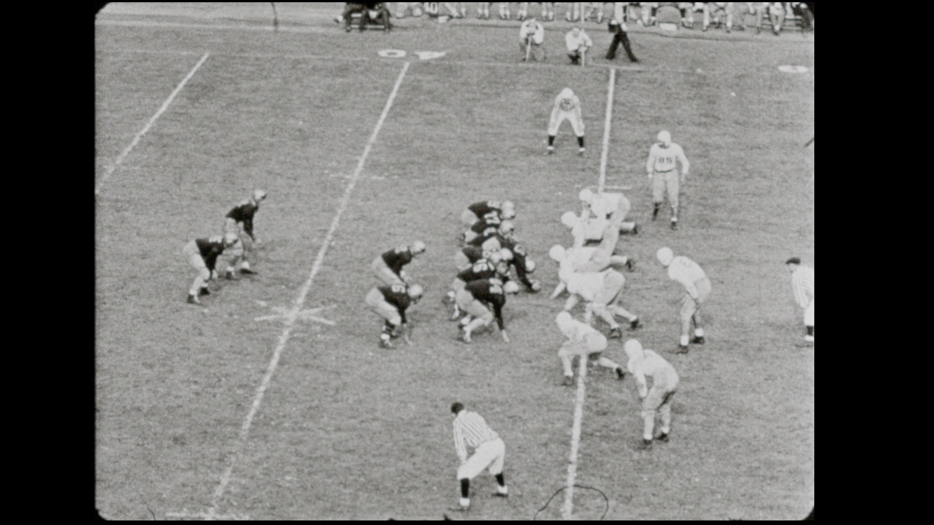 MSC Football vs. Temple, 1940 (1st half)