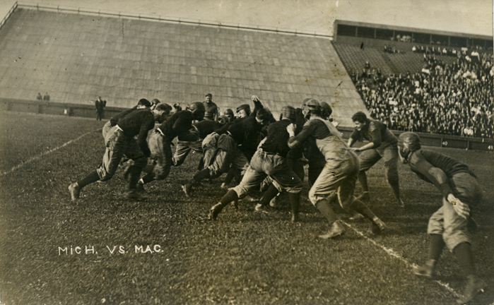 University of Michigan vs. M.A.C. football game